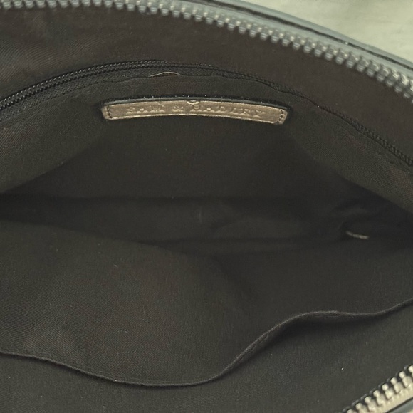 Sam & Hadley Quilted Crossbody Handbag - Cream 9" x 3" - Picture 10 of 16